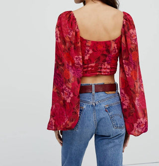 For Love & Lemons - TRISHA CROP TOP