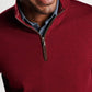 Peter Millar - Autumn Crest Suede Trim Quarter-Zip
