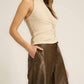 Project Social T - In Your Head Ruched Tank