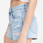 BLANKNYC Women's Read My Lips Indigo Denim Shorts Size 26