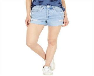 BLANKNYC Women's Read My Lips Indigo Denim Shorts Size 26
