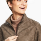 Jou Jou Junior's Faux Leather Jacket Brown Size Medium
