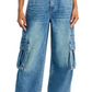 Blanknyc Cargo Jeans in Over Limit Blue