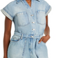 Blanknyc Denim Romper Blue