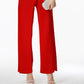 Adrianna Papell Women's One Shoulder Jumpsuit Red Size 10