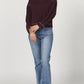 Another Love - Millie Crew Neck Sweater With Contrast Stitching