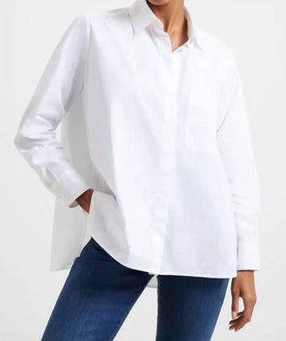 French Connection - Rhodes Poplin Boyfriend Shirt