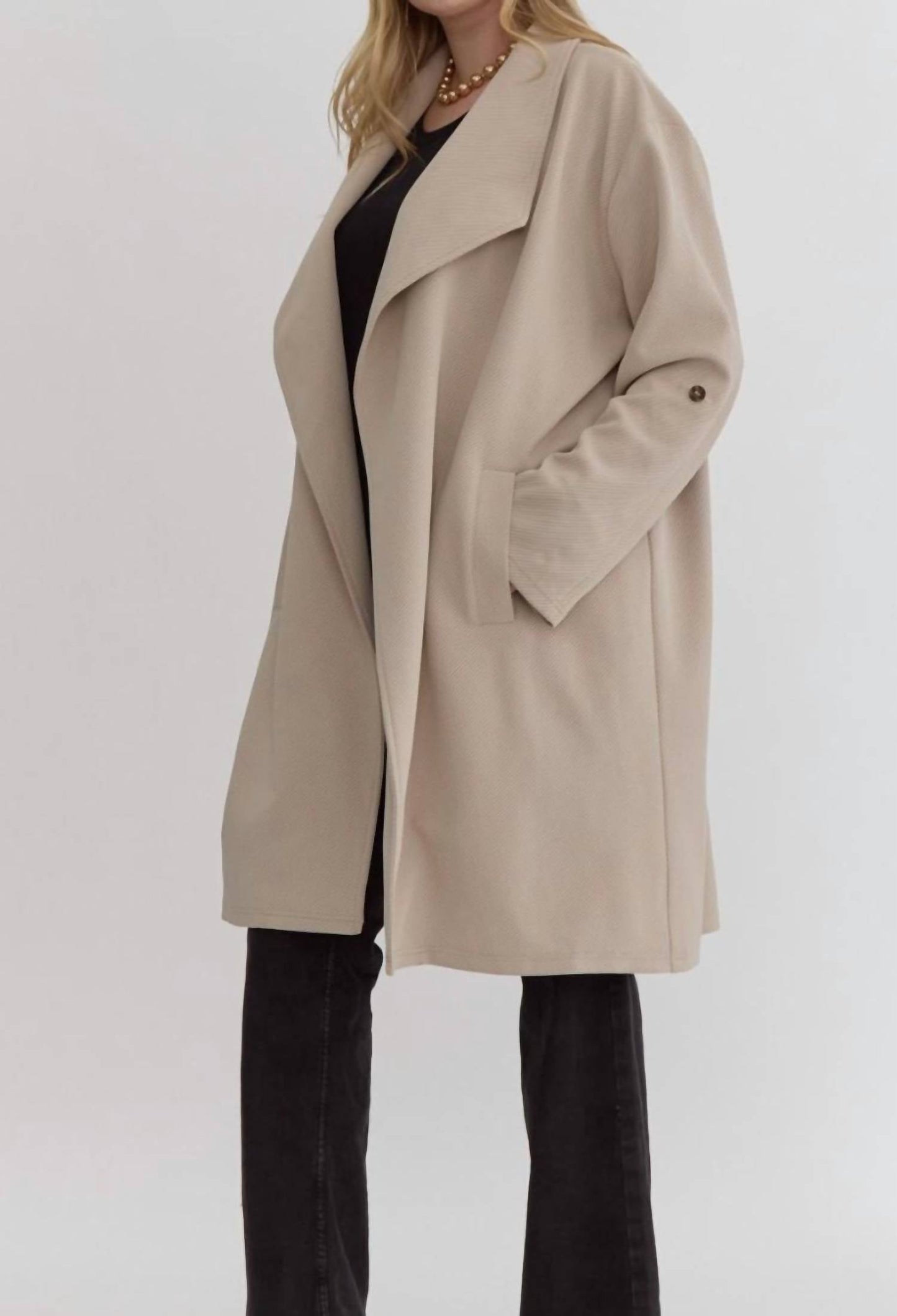 Entro - Brinna Textured Coat