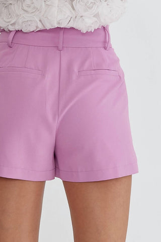 Entro - High Waisted Shorts