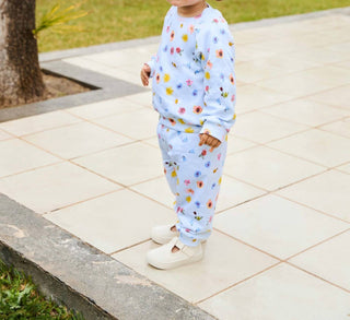 Molo - Girl's Disc Pullover Small Flowers