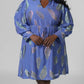 Emily Lovelock - Noureen V-neck Mini Dress