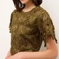 Marie Oliver - Peplumi Textured Top