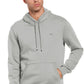 Original Penguin Men's Slim Fit Solid Fleece Hoodie Sweatshirt Gray Size Medium