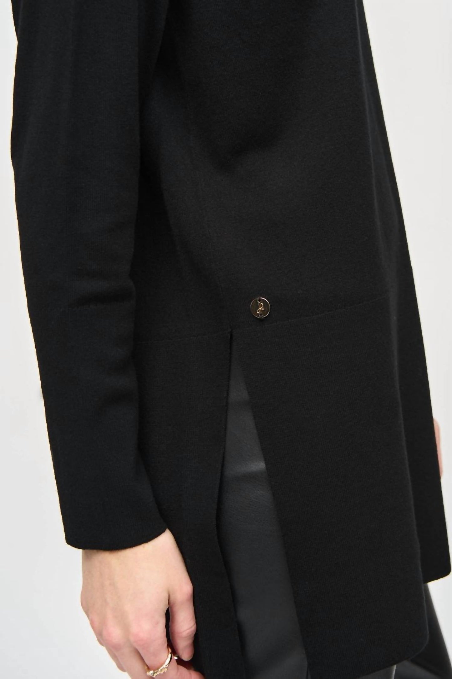 Joseph Ribkoff - Sweater Knit Mock Neck Tunic