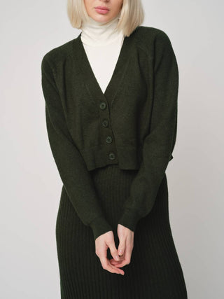 Recollection Brand - Cropped Cardigan