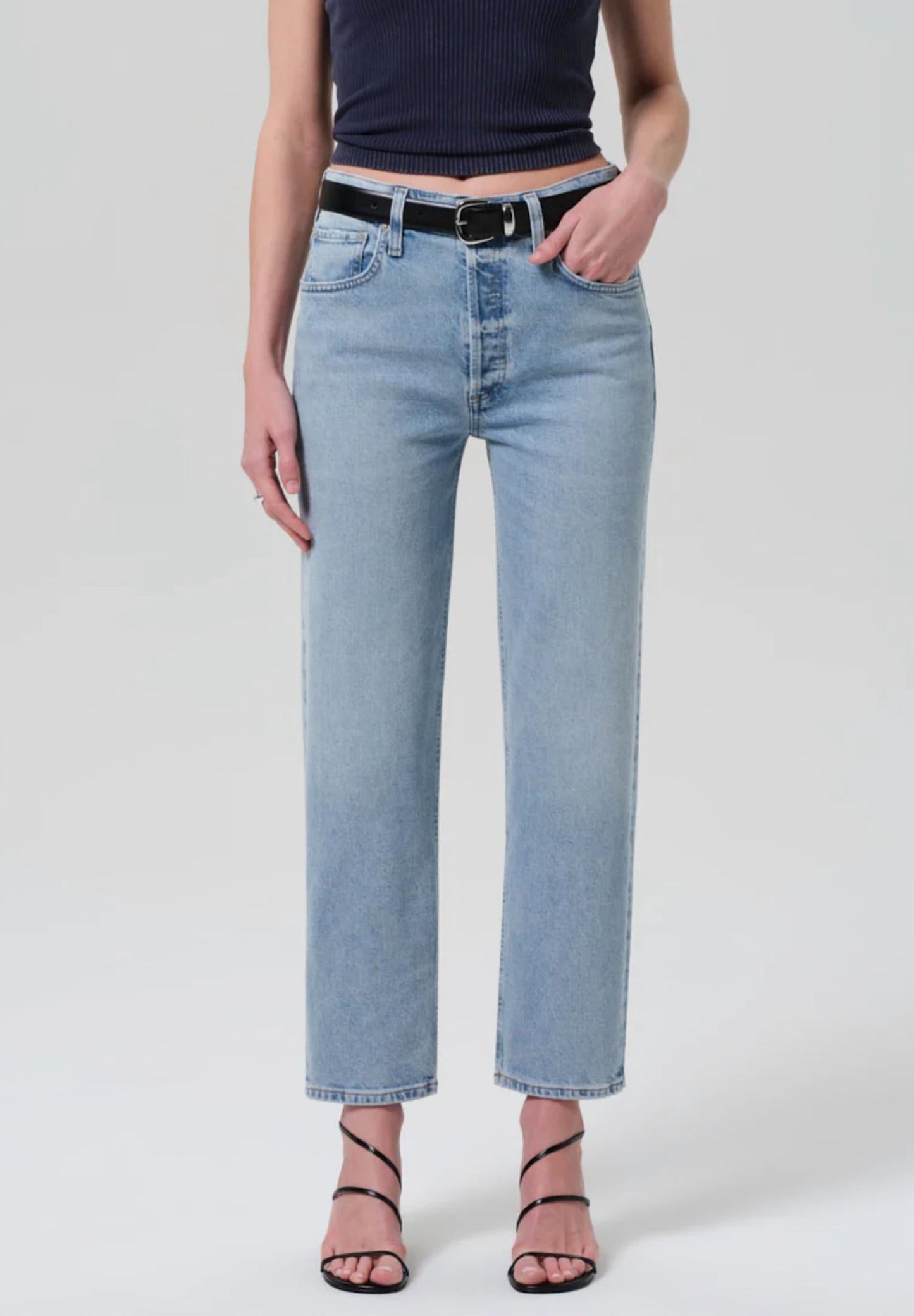Citizens Of Humanity - Delfina High Waist Straight Leg Jeans