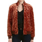 Bernardo - Quilted Velvet Bomber Jacket