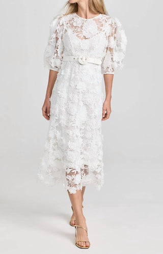 Zimmermann - Halliday Lace Flower Dress