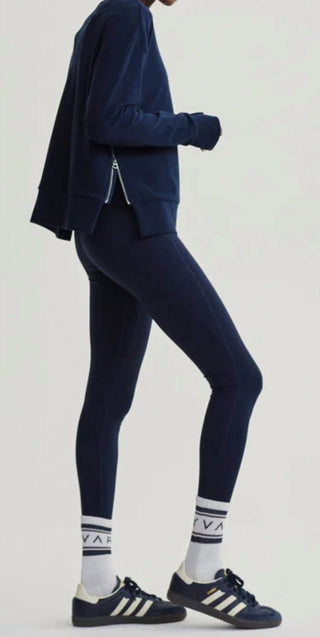 Varley - Horton Side Zip Midlayer Sweatshirt