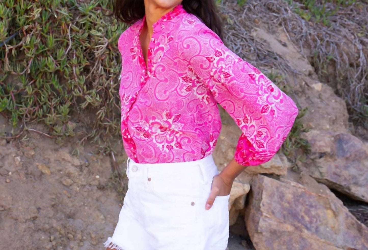 Bell By Alicia Bell - Print Marella Top