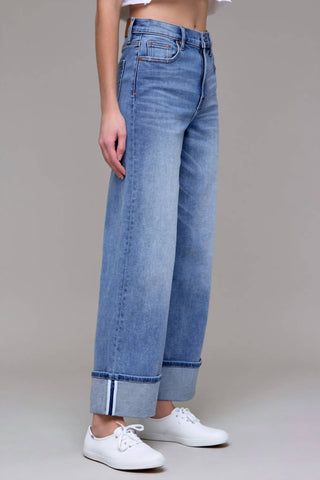 Hidden - Logan Relaxed Cuff Hem Jean