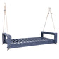 Twin Size Porch Swing Bed Seating Gray