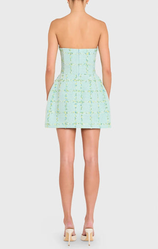 Amanda Uprichard - Strapless Bethany Skort Romper