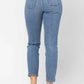 Judy Blue - Serenity Fray Detail Slim Fit Jeans