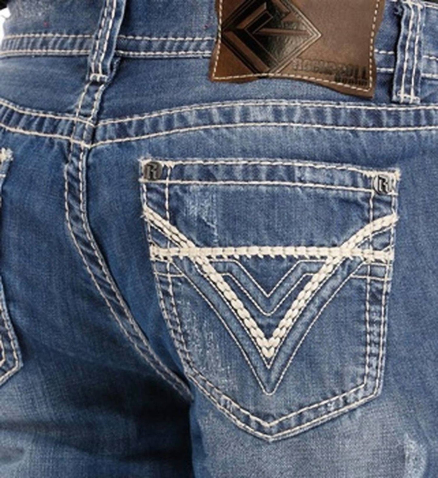 Rock & Roll Denim - Cowboy Double Barrel Relaxed Fit Boot Jeans