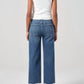 Agolde - Ren Raw Hem High Waist Ankle Wide Leg Jeans