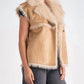 Elan - Long Faux Fur Vest