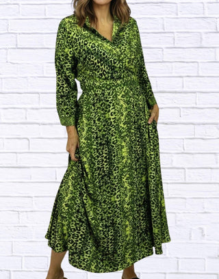 Calypso - Leopard Wrap Dress