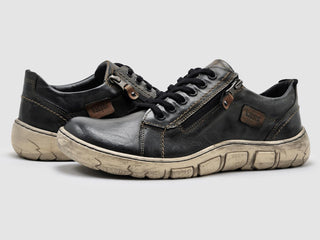 Kcr Group - Men's Original Zip-up Leather Shoes