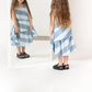 Omamimini - Girls' Sleeveless Peplum Top with Side Tails
