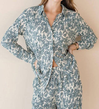 Gentle Fawn - Sheila Button Down