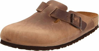 Birkenstock - Men's Boston Suede Clogs