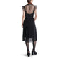 Steve Madden - Izzo Pleated Ruffle Lace Midi Dress