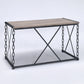 Jodie Console Table Rustic Oak / Antique Black