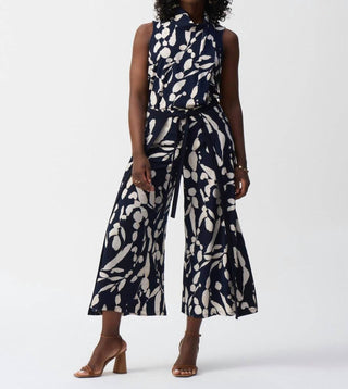 Joseph Ribkoff - Floral High-waisted Trousers