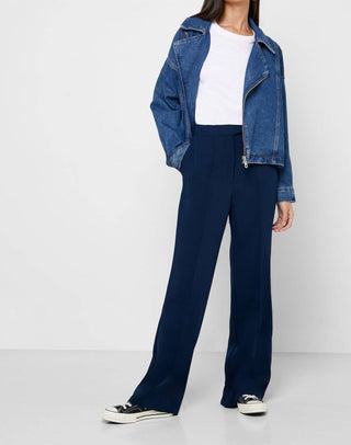 Topshop - Pintuck High Waist Wide Leg Dress Pants