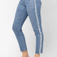Judy Blue - Serenity Fray Detail Slim Fit Jeans