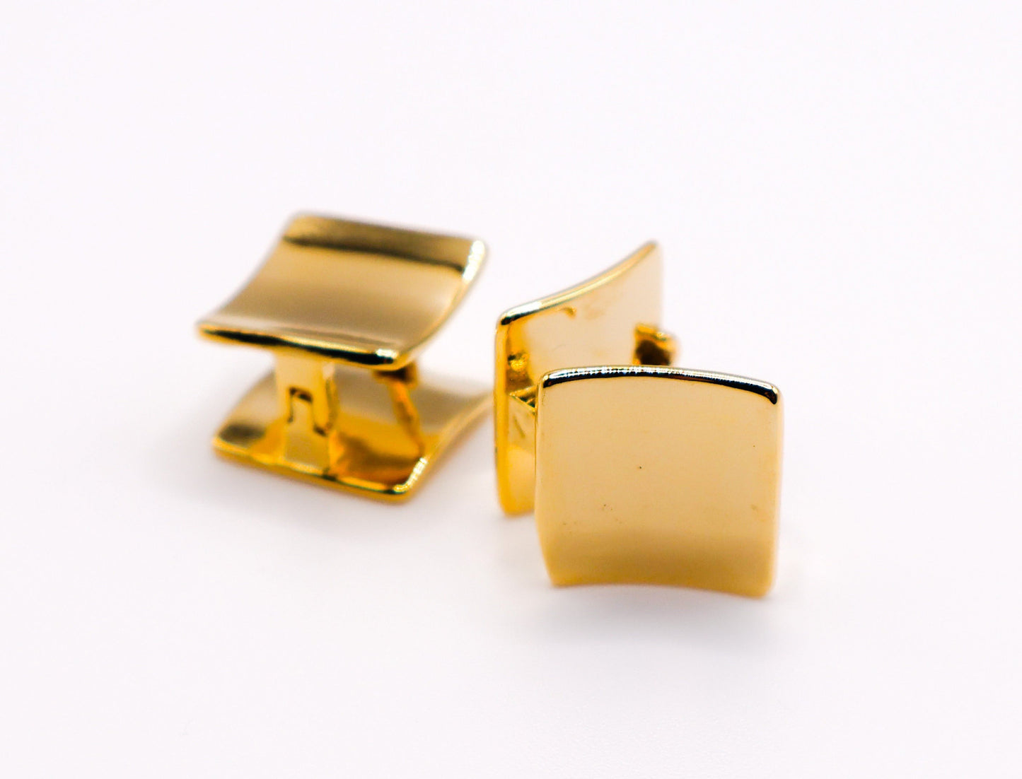 Golden Chic Dots Earrings – Minimalist Gold Studs