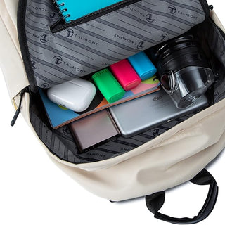 Talmont Small Waterproof Backpack – Lightweight Travel Daypack for Women & Men, Fits 13” Laptop – Gym, College, Beach, Everyday Bag