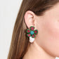 Lizzie Fortunato - CROWN DAISY EARRINGS IN MACAW (CLIP-ON)