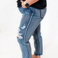 Judy Blue - High Rise Destroyed Boyfriend Jean - Plus