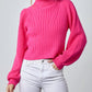 &Merci - RIBBED TURTLENECK SWEATER