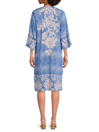 Johnny Was - KIMONO SLEEVE MIDI DRESS