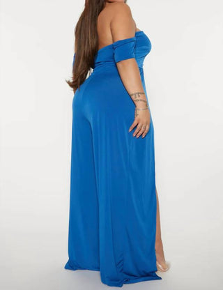 Fashion Nova - Jordan High Slit Jumpsuit