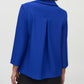 Joseph Ribkoff - Pleated 3/4 Sleeve Trapeze Jacket