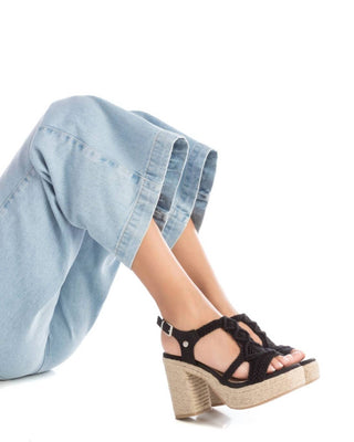 Xti - Women's Heeled Jute Sandals